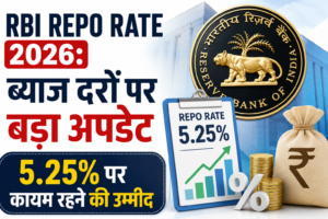 RBI Repo Rate 2026: ब्याज दरों पर बड़ा अपडेट, 5.25% पर कायम रहने की उम्मीद