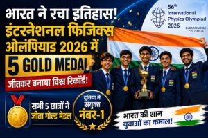 भारत ने इंटरनेशनल फिजिक्स ओलंपियाड 2026 में जीते 5 गोल्ड मेडल, रचा नया इतिहास